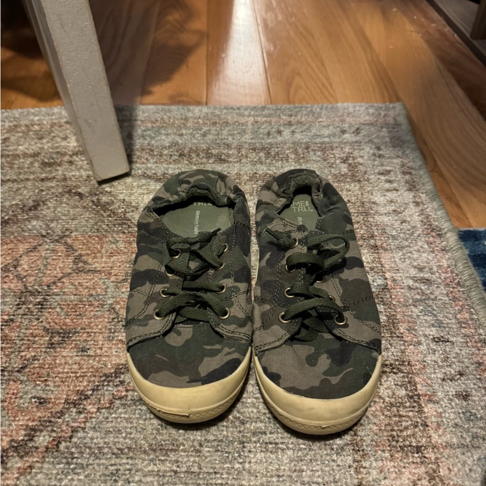 Camo sneakers
